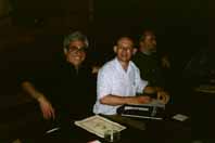 "Avec Jean-Paul et De Gieter à Brupark en été 1996"